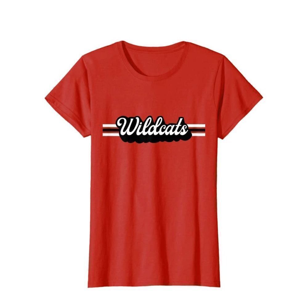 NWT Women's Retro Wildcats Mascot